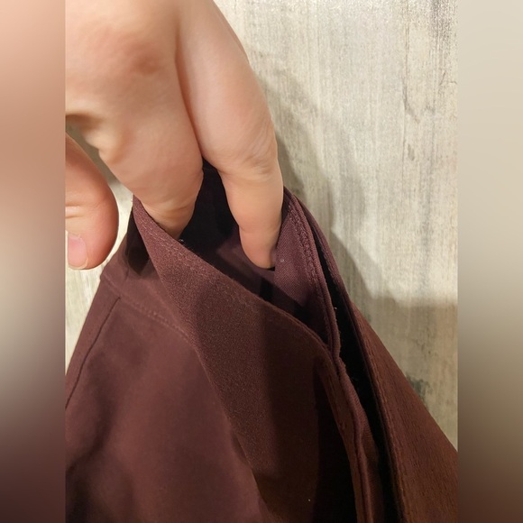 Athleta Burgundy Wander Slim Ankle Pant 6T - Picture 9 of 13